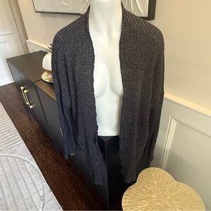 American Eagle Outfitters Charcoal‎ soft, and sexy, plush Cardigan
